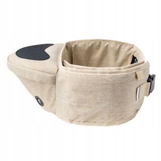 HIPPYCHICK Hipseat Bedrový nosič Denim Oatmea
